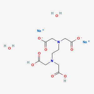 Structural Formula of Disodium EDTA