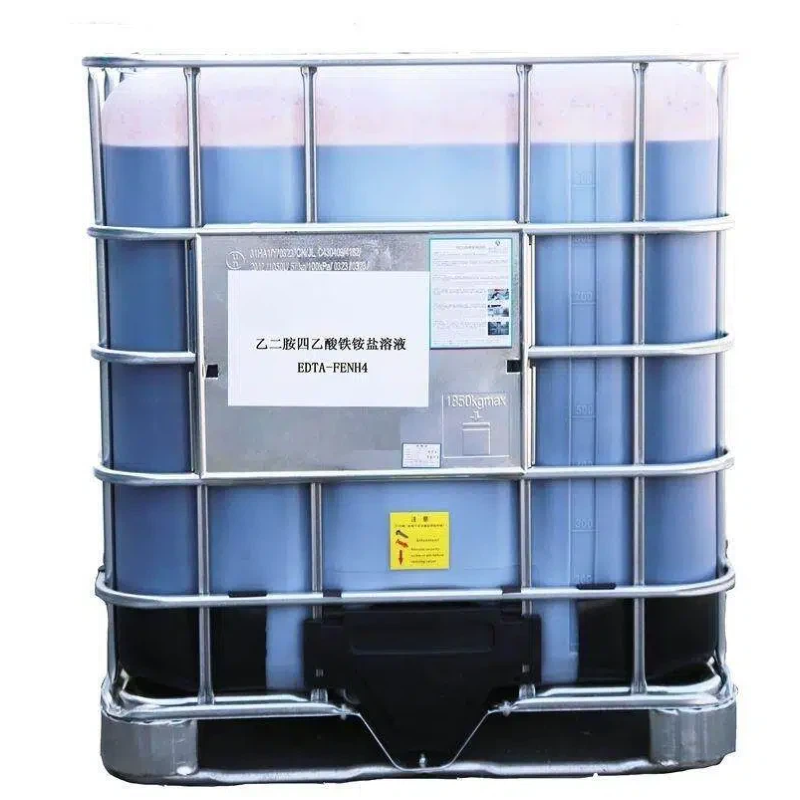 Product packaging of EDTA ferric ammonium salt solution